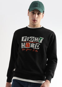Fight Hard Caviar Black Sweatshirt