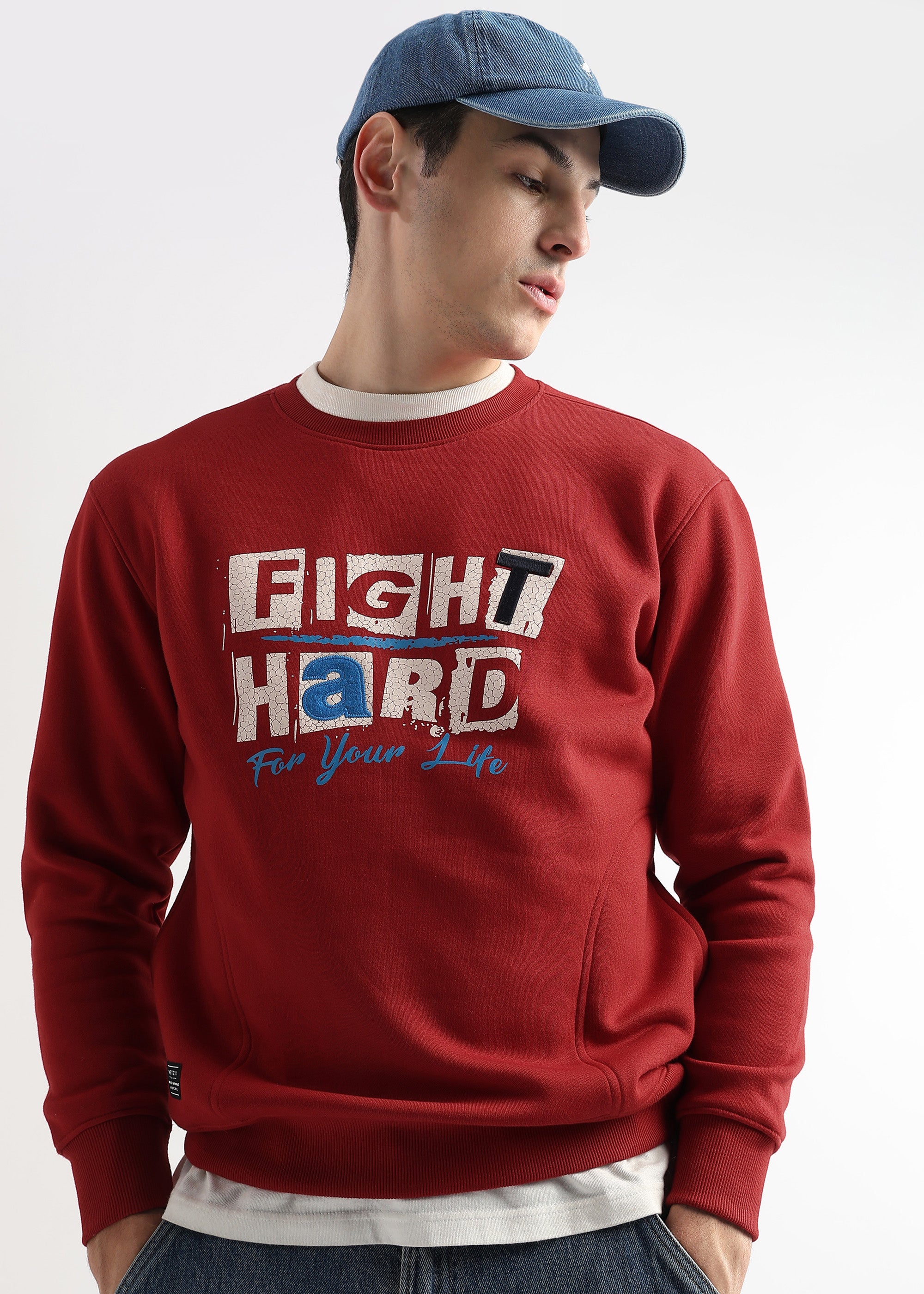 Fight Hard Barbados Cherry Sweatshirt
