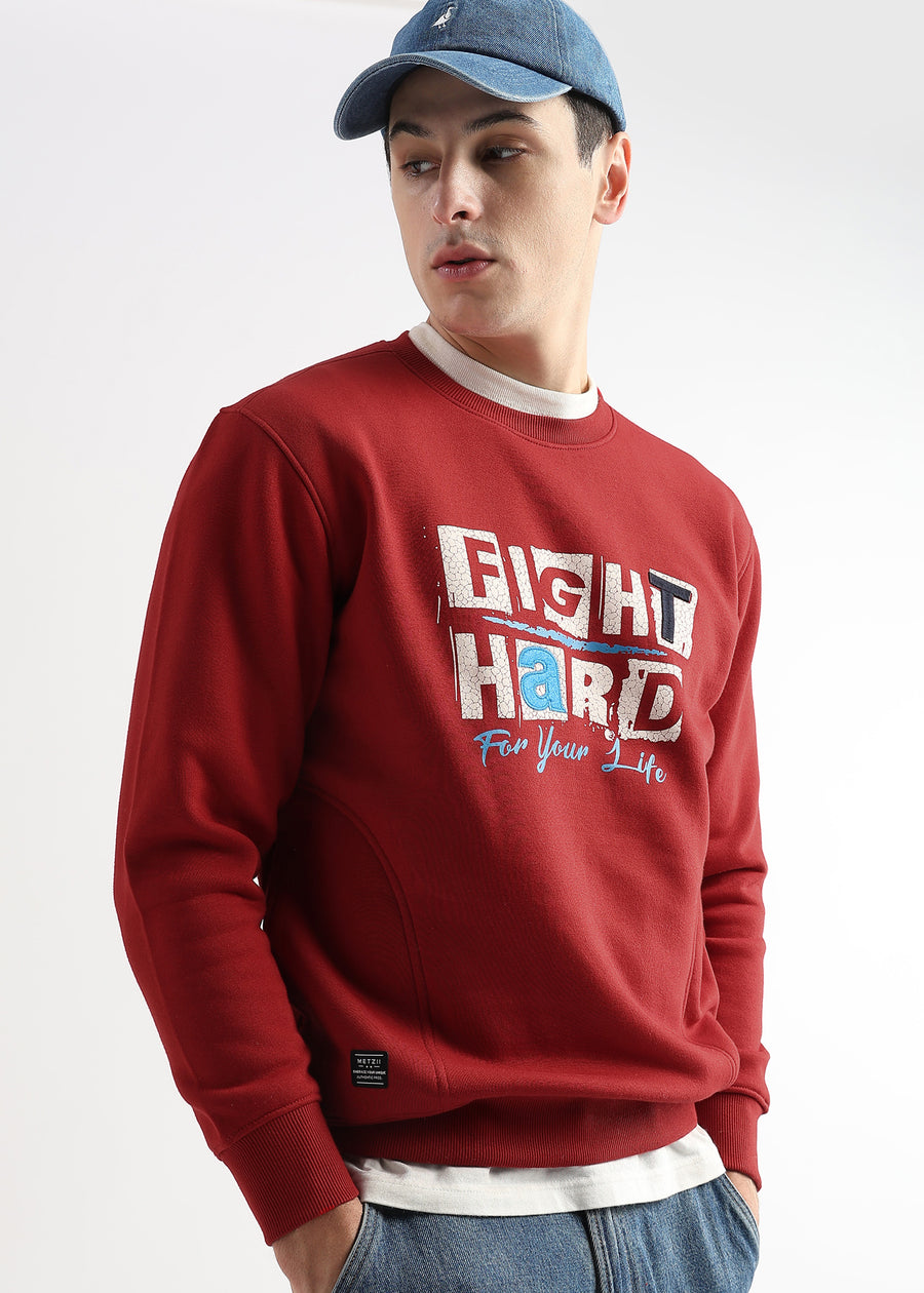 Fight Hard Barbados Cherry Sweatshirt