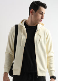 Self Printed White Asparagus Hoodie