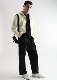 Self Printed White Asparagus Hoodie