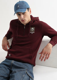 Nothing to fear Tawny Port zip-top hoodie