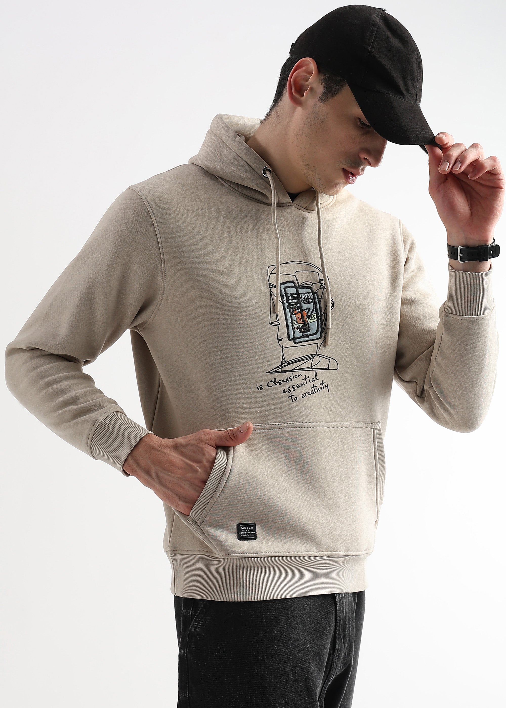 Obsession Doeskin hoodie