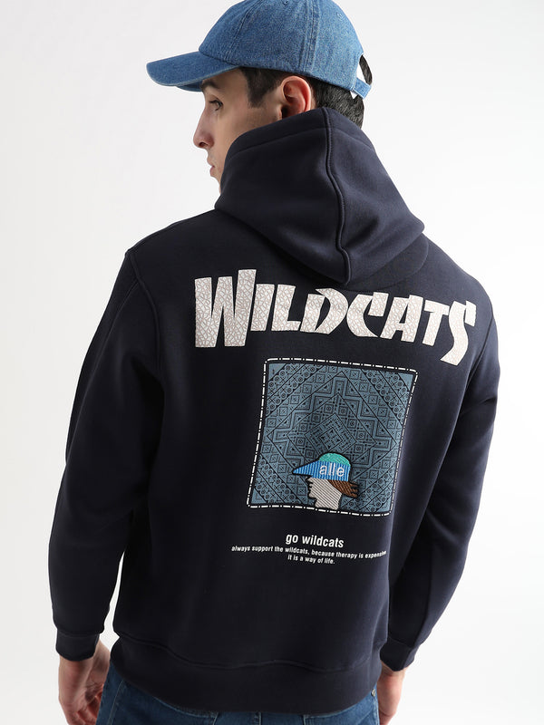 Wildcats Sky Captain Navy Cotton hoodie