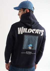 Wildcats Sky Captain Navy Cotton hoodie