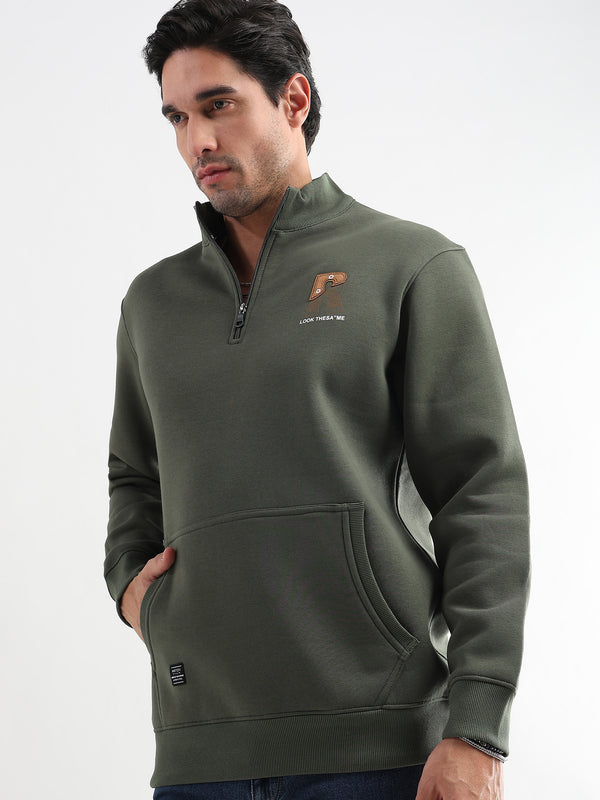 Mars Fern Oasis Zip-Top Sweatshirt