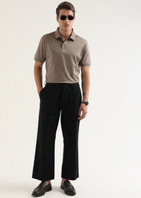 Fossil Stone Mercerised Cotton Polo T-Shirt
