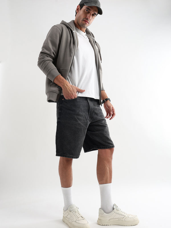 We’re Fucked! Mushroom Gray Cotton Hoodie