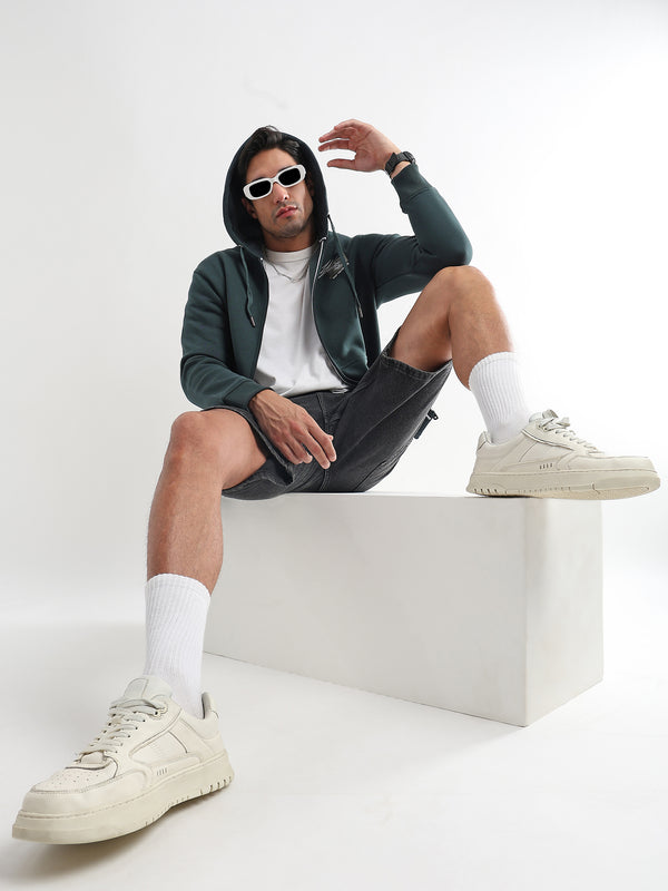 We’re Fucked! Dark Cyan Cotton Hoodie