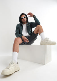 We’re Fucked! Dark Cyan Cotton Hoodie