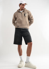 Plan B Biscuit Brown Zip-Top Hoodie