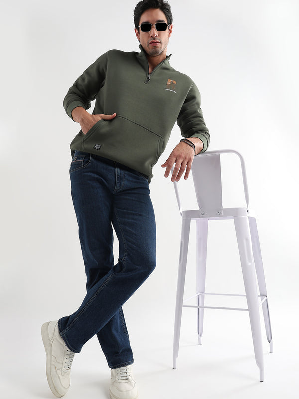 Mars Fern Oasis Zip-Top Sweatshirt