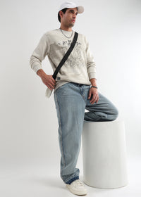 Be Optimistic Doeskin Sweatshirt