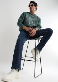 Run to live Kelly Green Sweatshirt