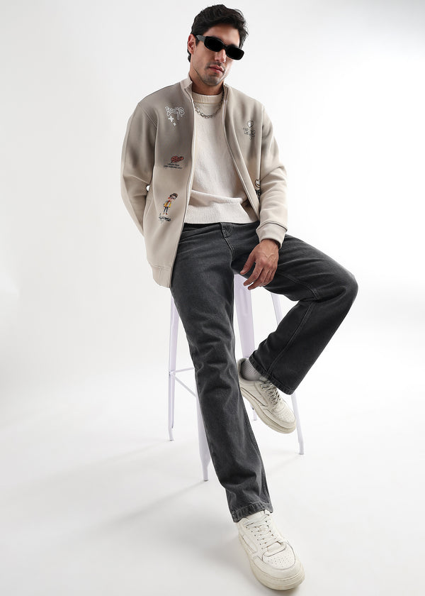 Awesome Printed Doeskin Zipper