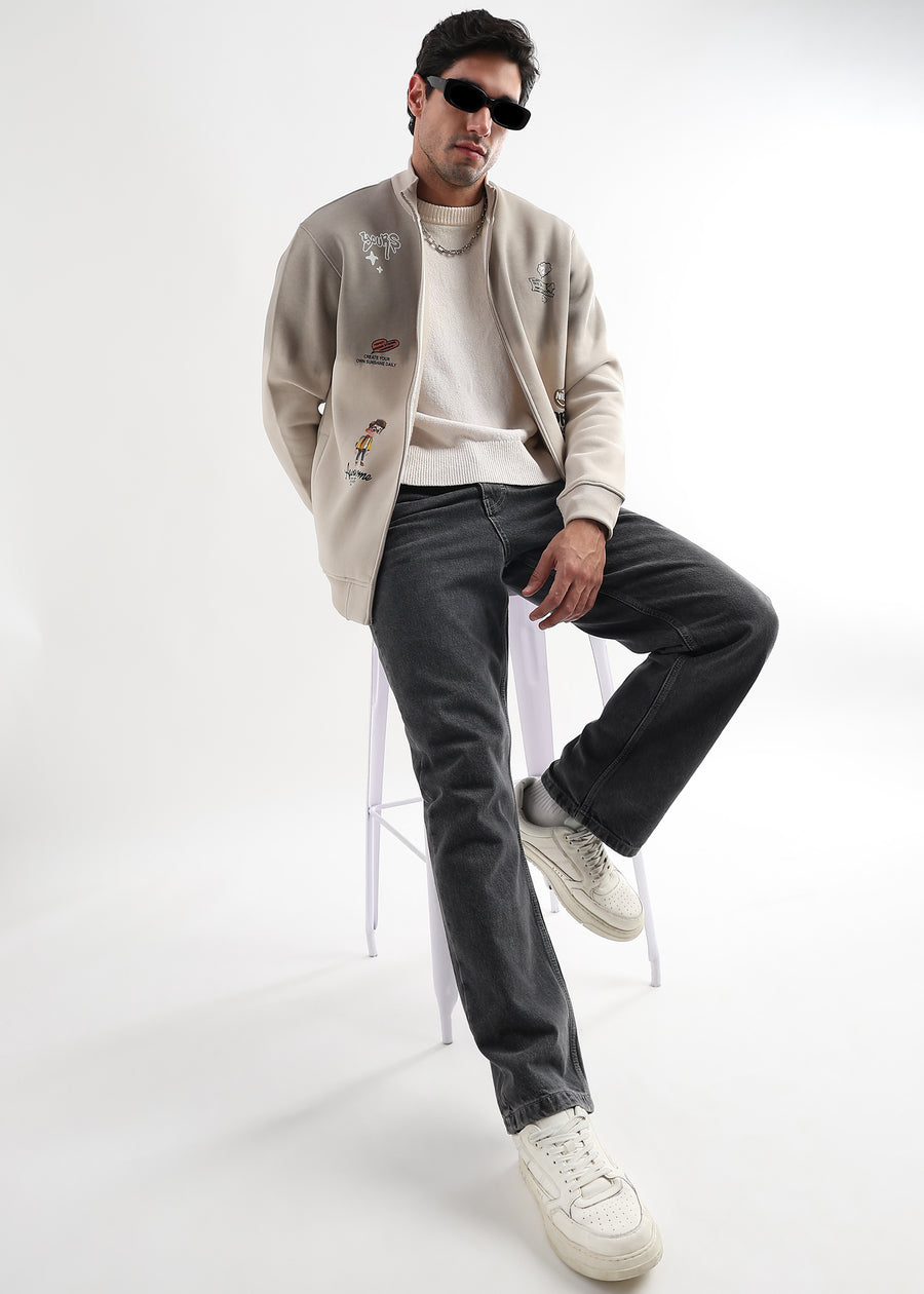 Awesome Printed Doeskin Zipper