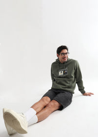 Be yourself Embroided Winter Pear Hoodie