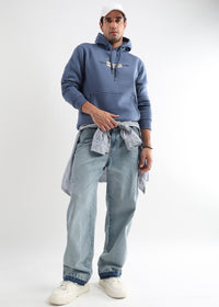 Global Identities Print Med Blue Hoodie