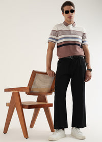 Linea Rosewood Structured Polo T-Shirt