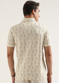 Off-White Maison Patterned Polo T-Shirt