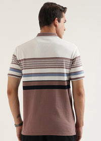 Linea Rosewood Structured Polo T-Shirt