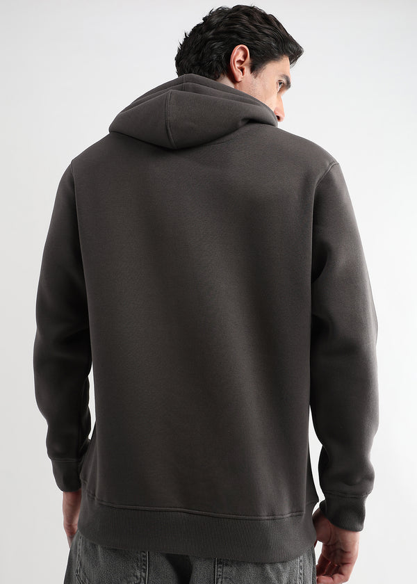 Embrace Gargoyle Gray Zip-Top Cotton Hoodie