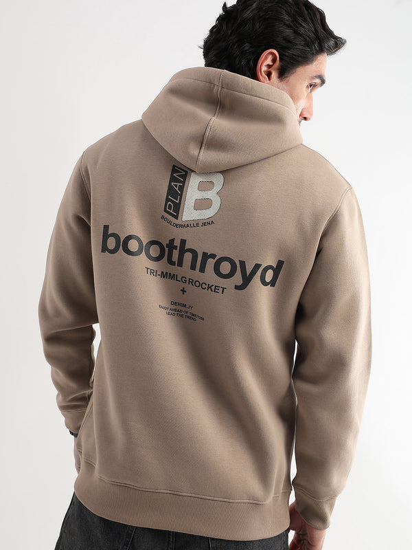 Plan B Biscuit Brown Zip-Top Hoodie