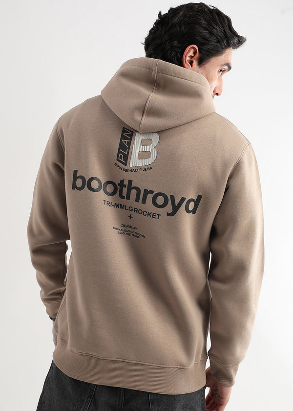 Plan B Biscuit Brown Zip-Top Hoodie