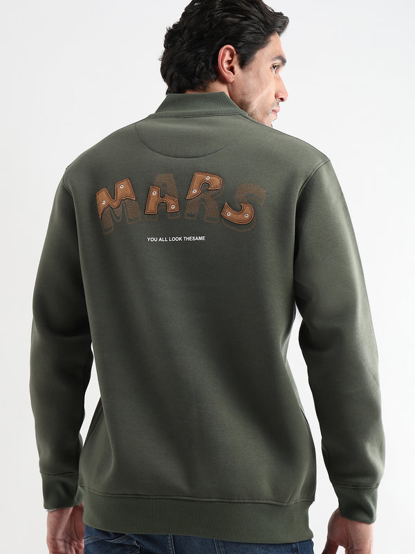 Mars Fern Oasis Zip-Top Sweatshirt