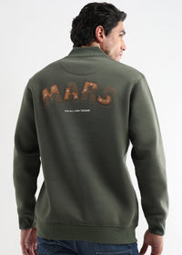 Mars Fern Oasis Zip-Top Sweatshirt