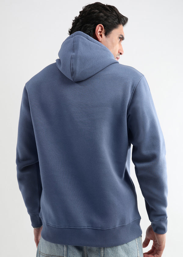 Global Identities Print Med Blue Hoodie