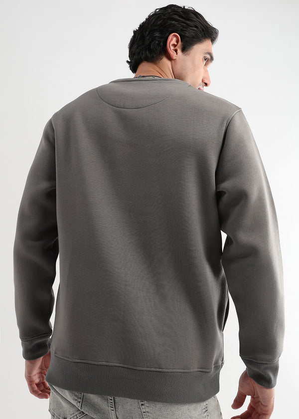 Run to live Cloudburst Gray Sweatshirt