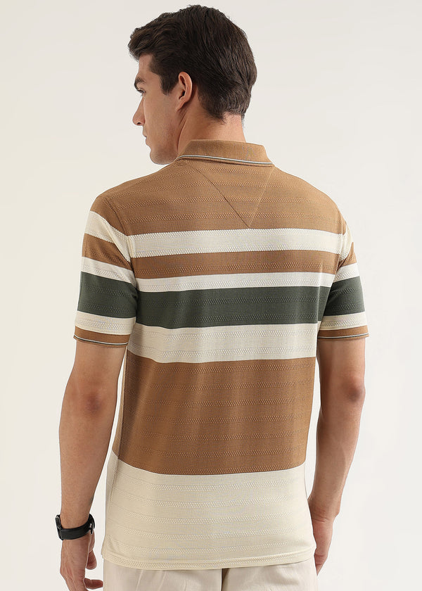 Cedar Vale Knit Polo T-Shirt