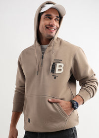 Plan B Biscuit Brown Zip-Top Hoodie