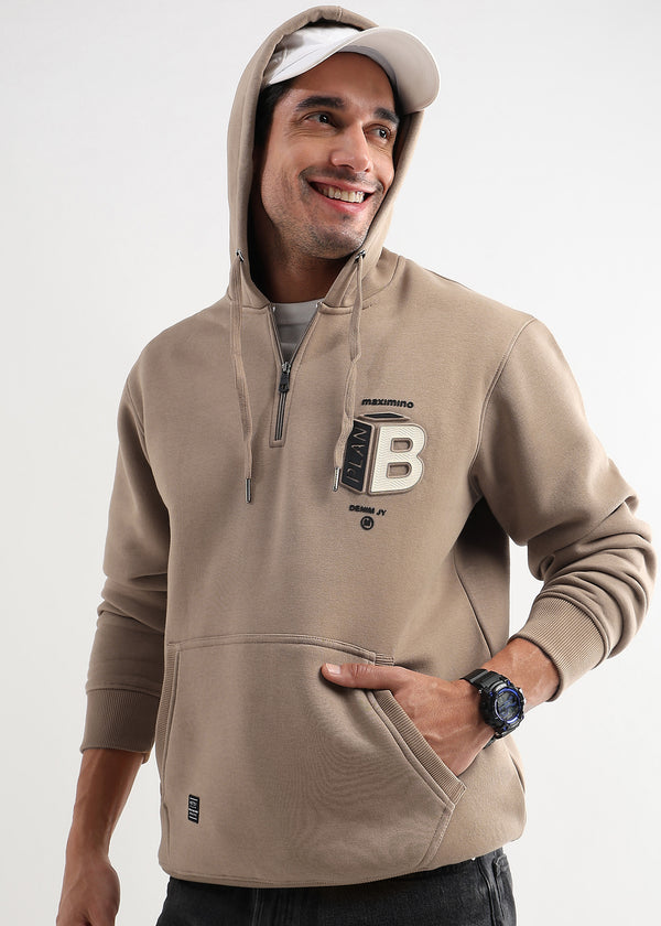 Plan B Biscuit Brown Zip-Top Hoodie