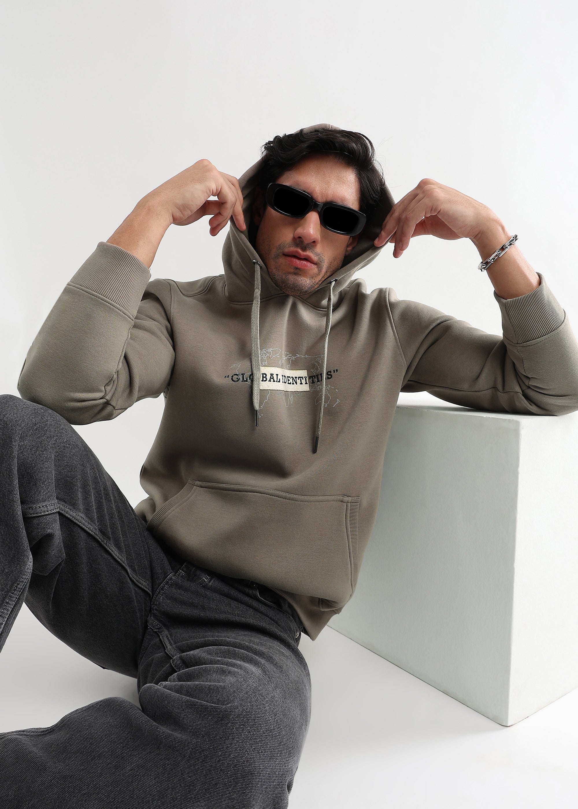Global Identities Print Doeskin Hoodie