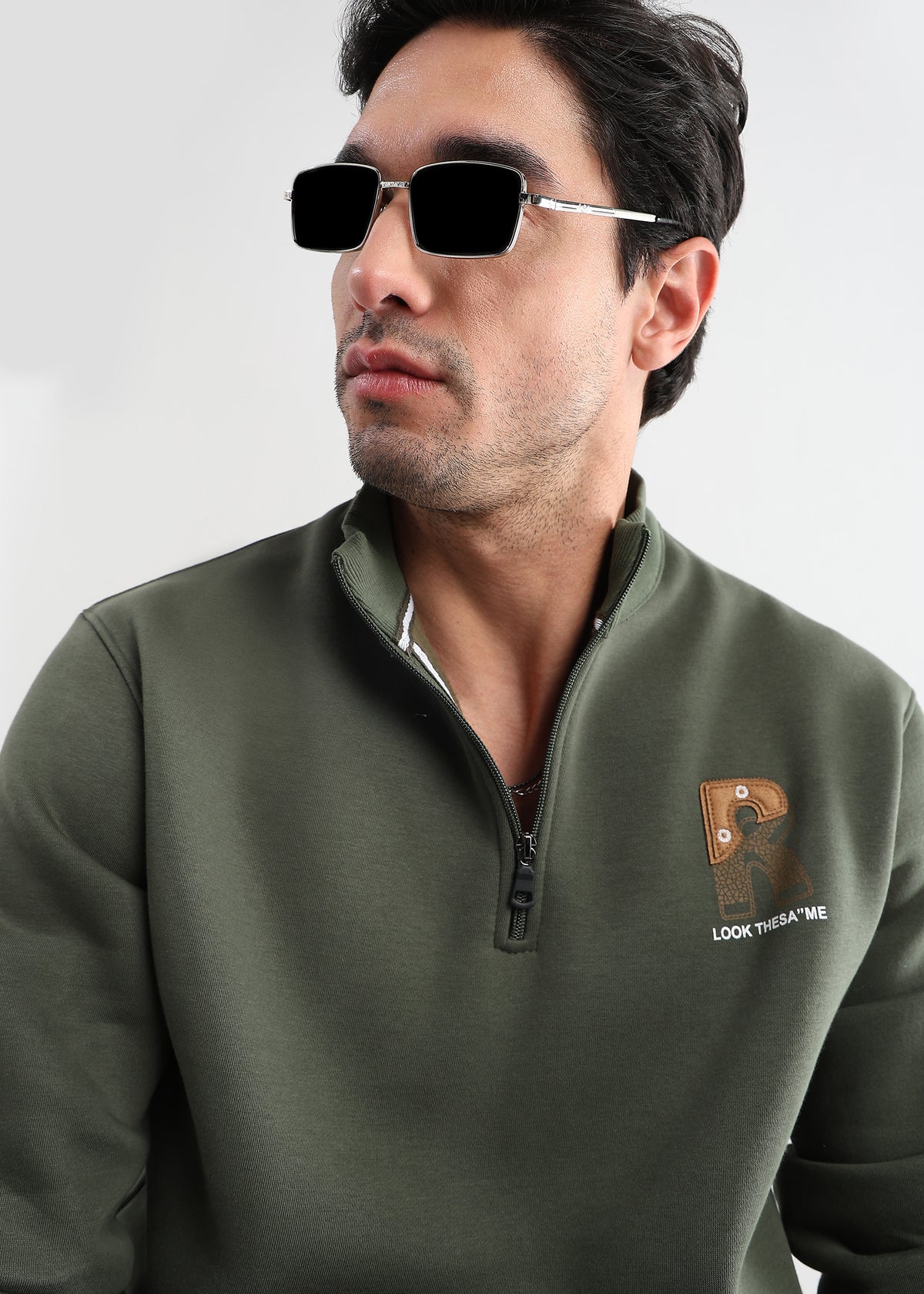 Mars Fern Oasis Zip-Top Sweatshirt