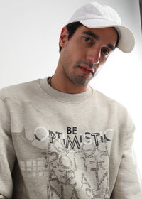 Be Optimistic Doeskin Sweatshirt