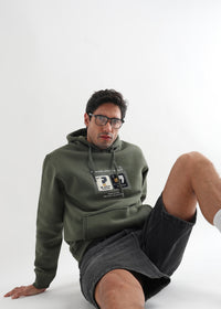 Be yourself Embroided Winter Pear Hoodie