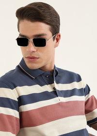 Monaco Rose Knit Polo T-Shirt