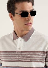 Linea Rosewood Structured Polo T-Shirt