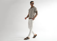 Dark Earth Cross Structured Polo